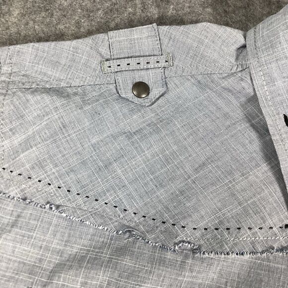 7 Diamond Men’s Shirt Size XXL Snap Buttons Western Style Square Dance Cotton - Picture 14 of 16